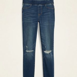 Old Navy distressed rockstar jeggings